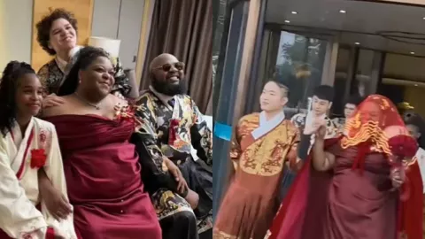 山东泰安小伙南非矿邂逅新娘